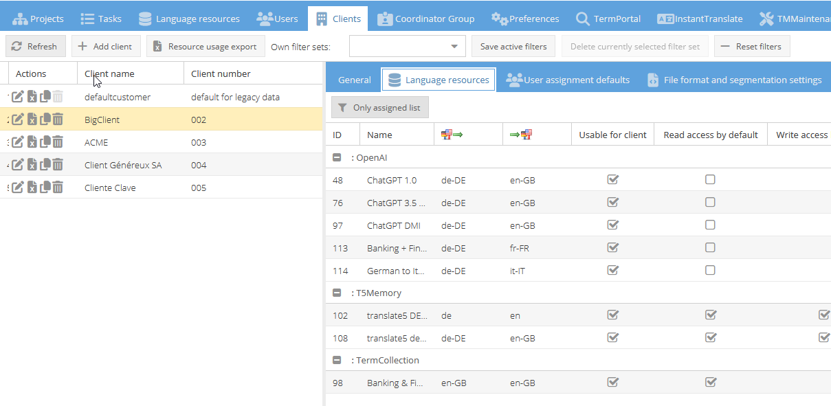 Orchestrate custom language resources easily and clearly.