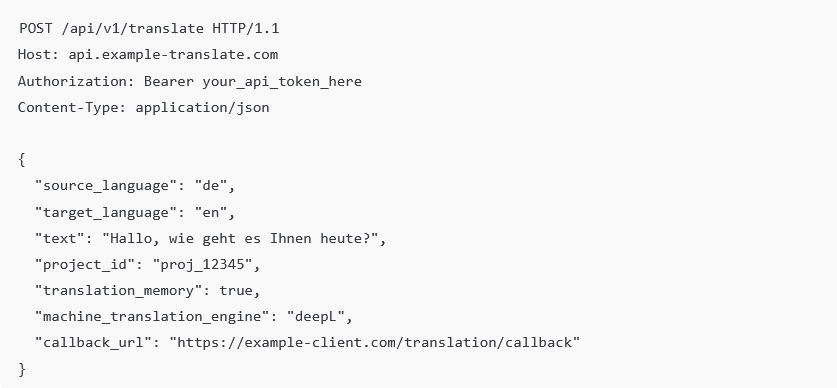 Zufällig generierter API-Code