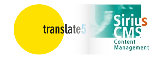 translate5-SiriusCMS translate5 und Sirius CMS
